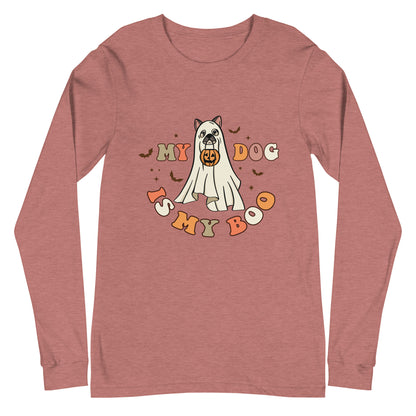 My Dog is My Boo Women's Long Sleeve Tee