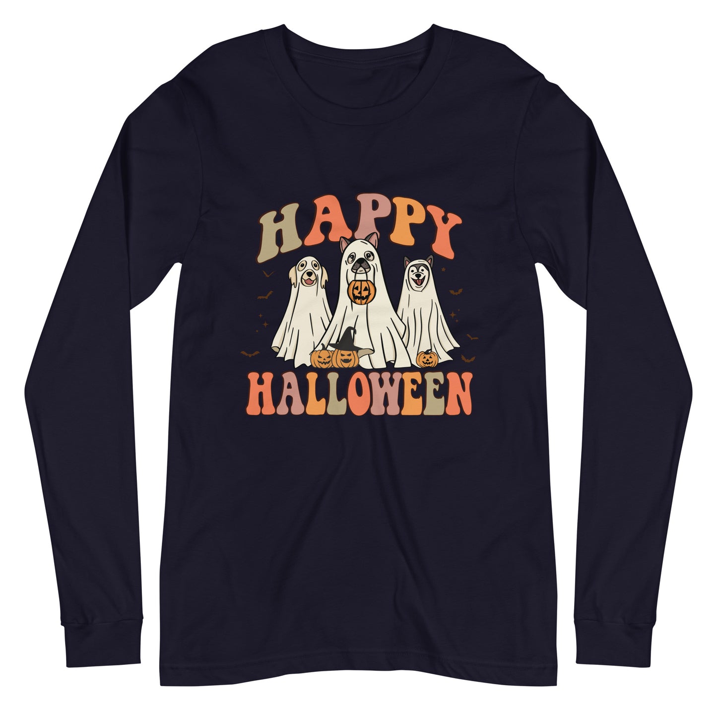 Happy Halloween Woman's Long Sleeve Tee