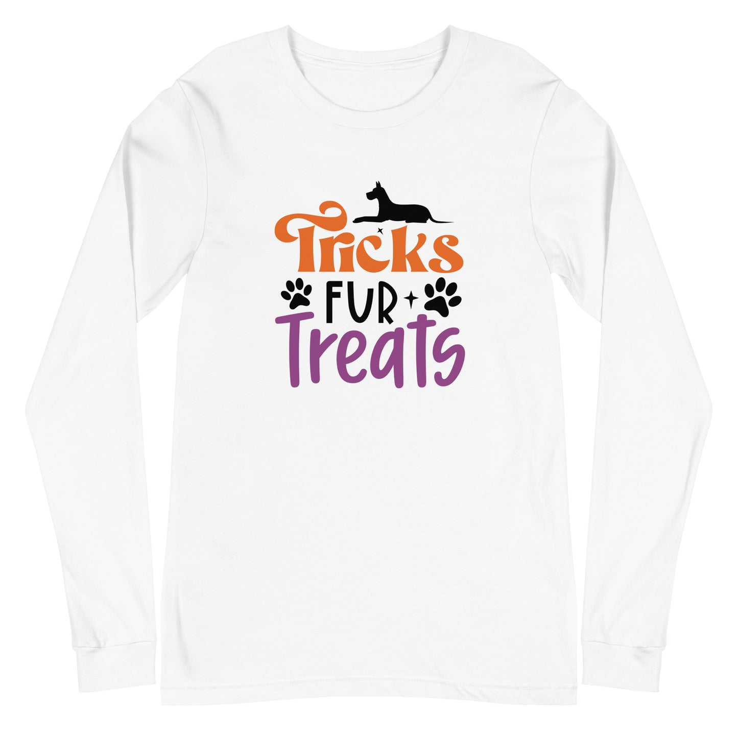 Tricks Fur Treats Women's Long Sleeve Tee