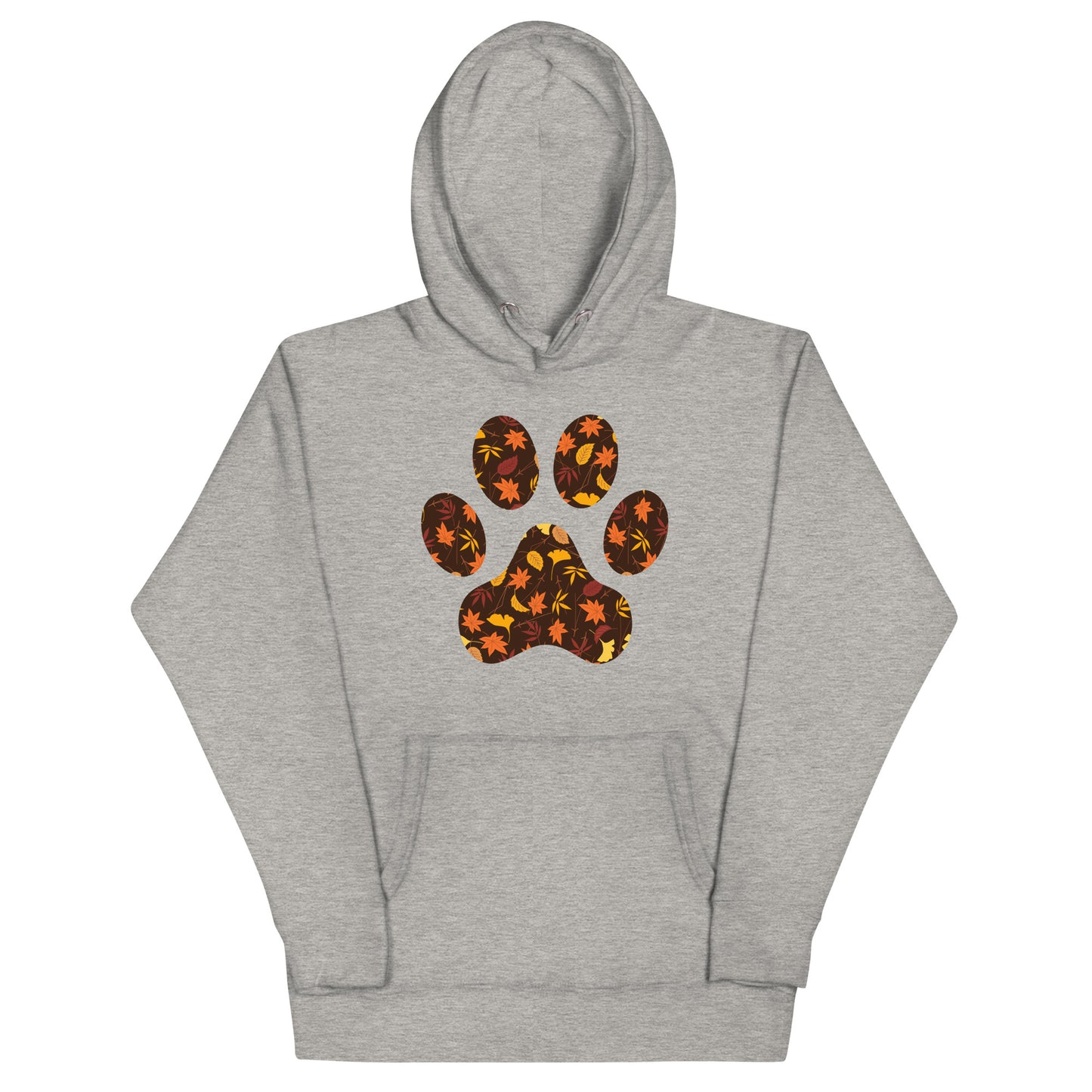 Fall Paw Print Woman's Hoodie