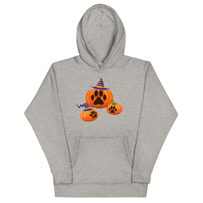 Paw Print Pumpkin Woman's Hoodie