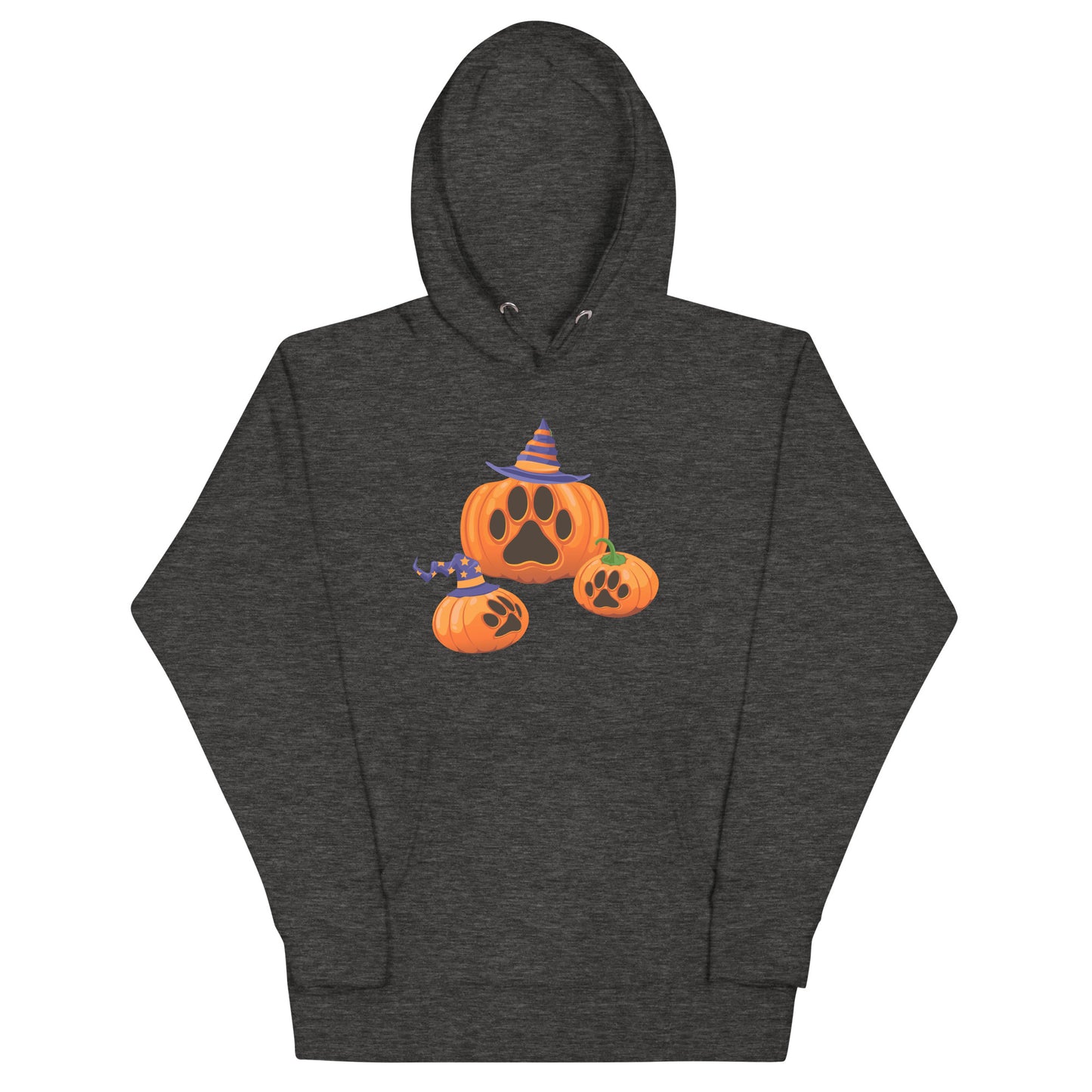 Paw Print Pumpkin Woman's Hoodie