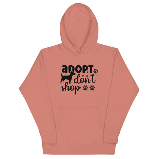 Adopt Don't Shop Woman's Premium Hoodie