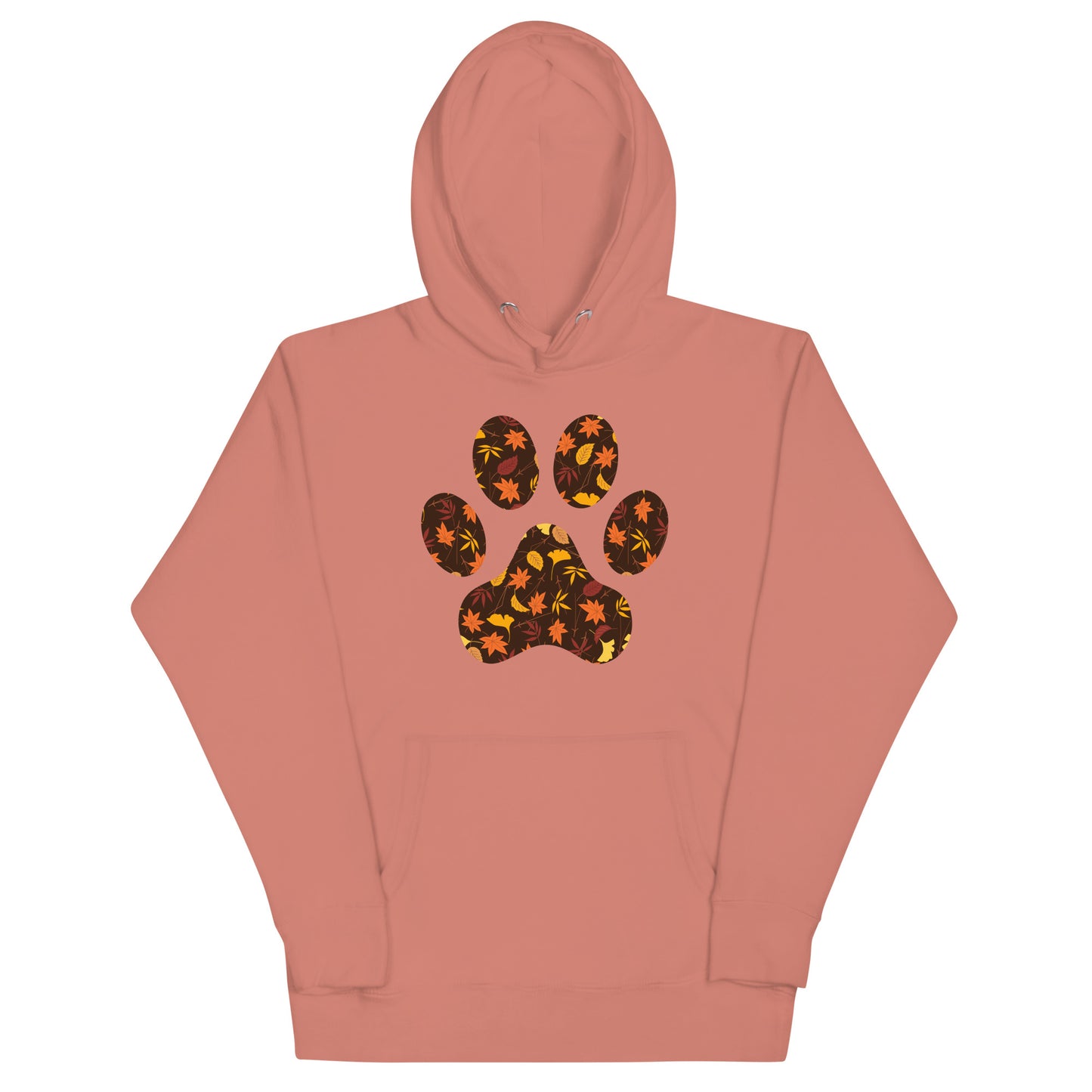 Fall Paw Print Woman's Hoodie