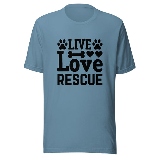 Live Love Rescue Men's T-Shirt