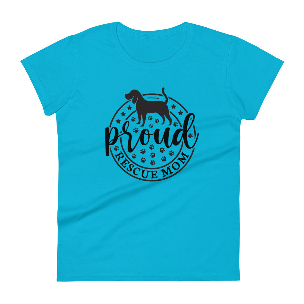 Proud Rescue Mom Women's T-Shirt