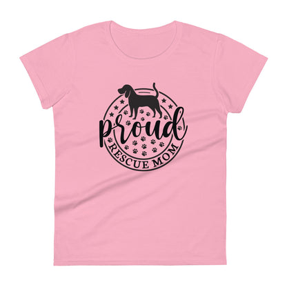 Proud Rescue Mom Women's T-Shirt