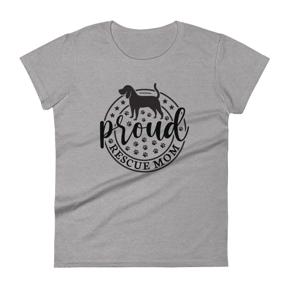 Proud Rescue Mom Women's T-Shirt