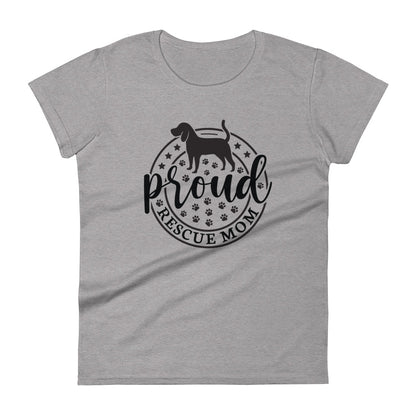 Proud Rescue Mom Women's T-Shirt