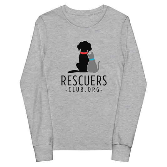 Official Rescuers Club Unisex Youth Long Sleeve Tee