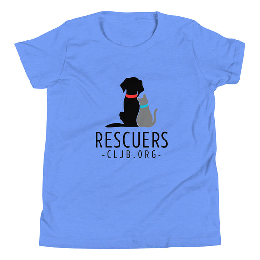 Official Rescuers Club Unisex Youth Short Sleeve T-Shirt