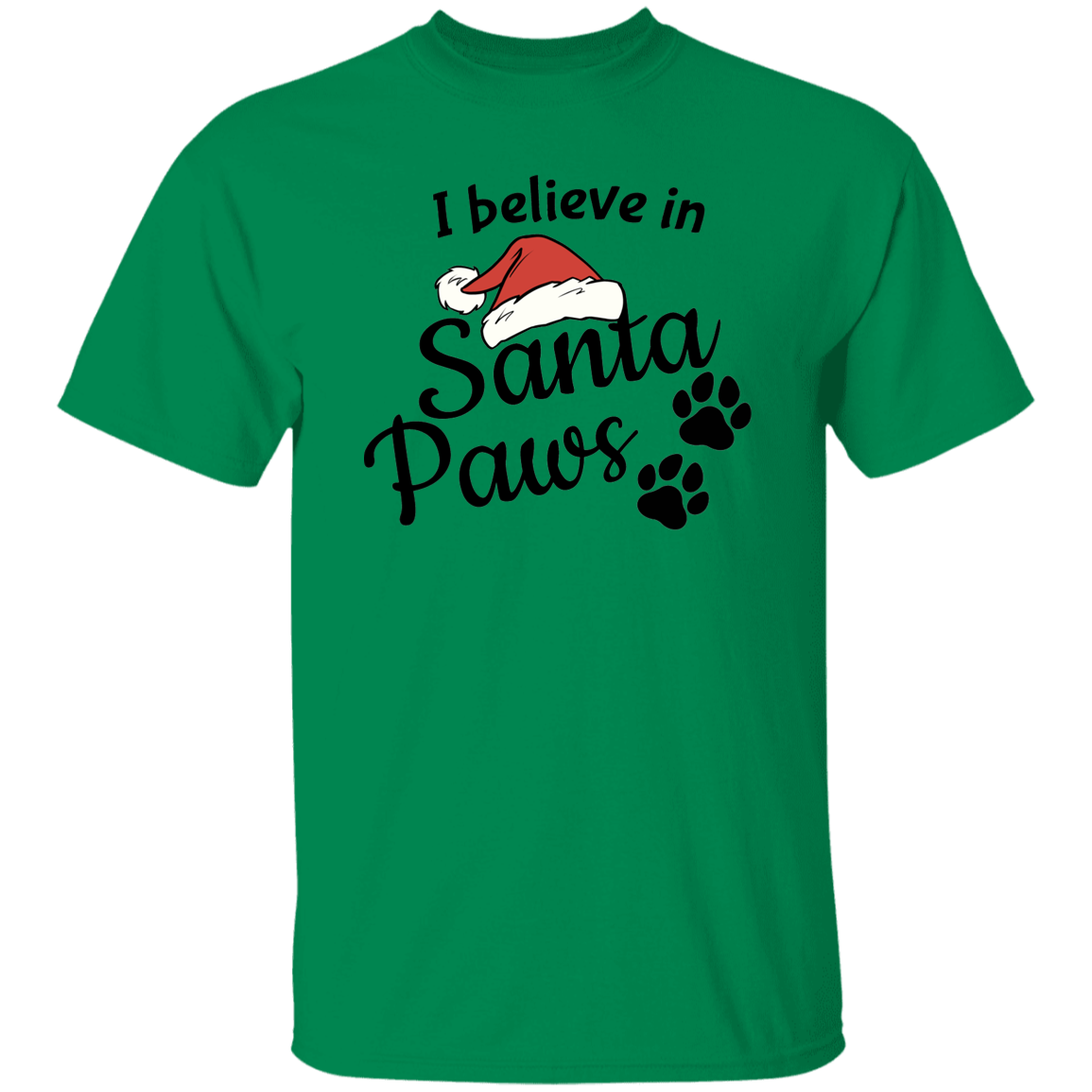 I Believe in Santa Paws - T-Shirt