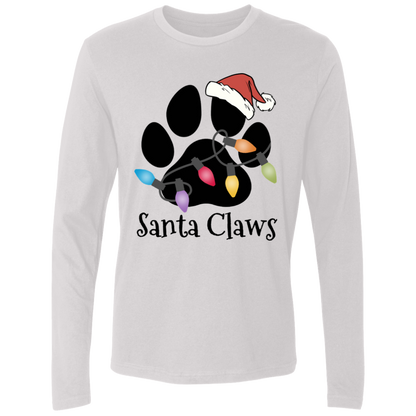 Santa Claws - Long Sleeve T Shirt