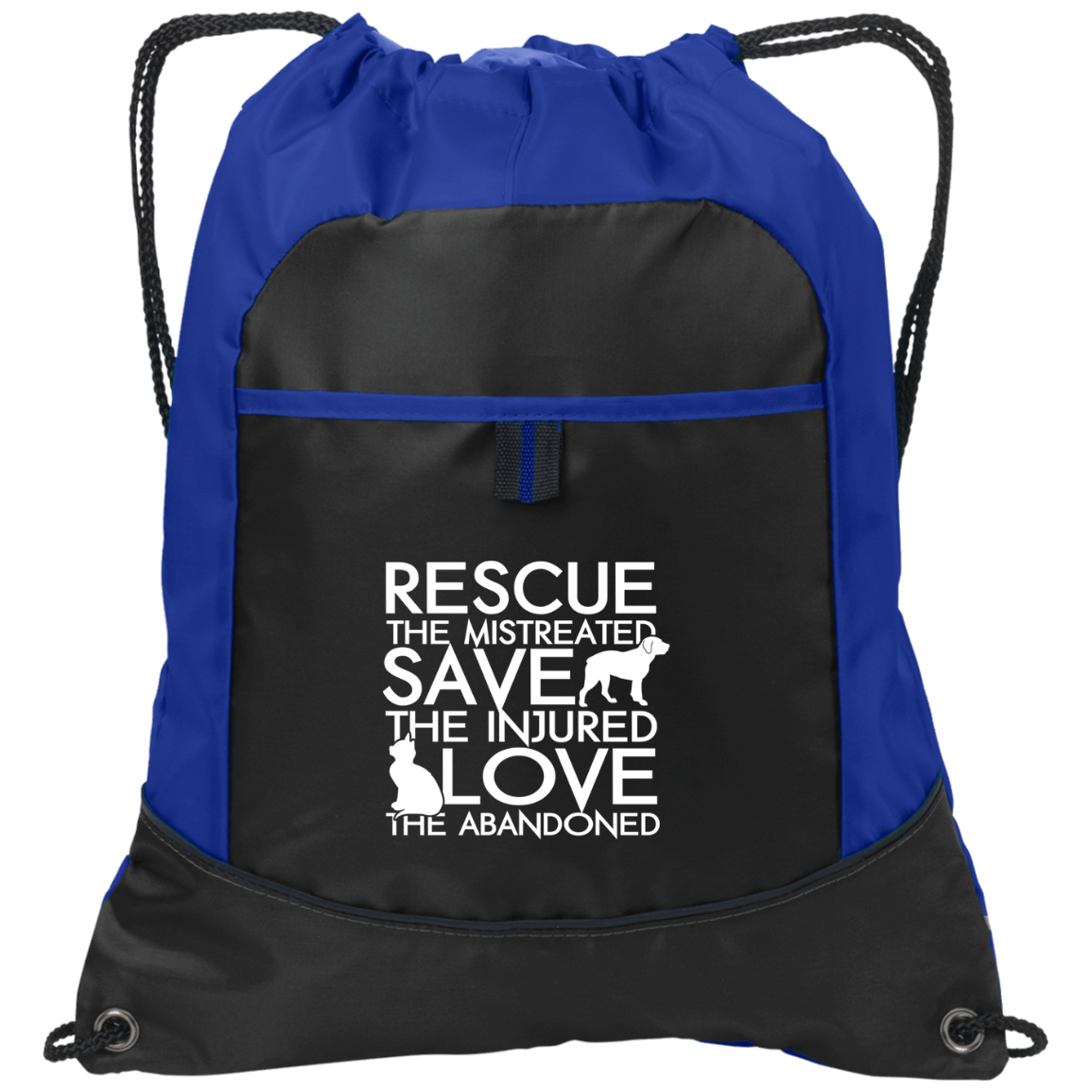 Rescue Save Love - Pocket Cinch Pack