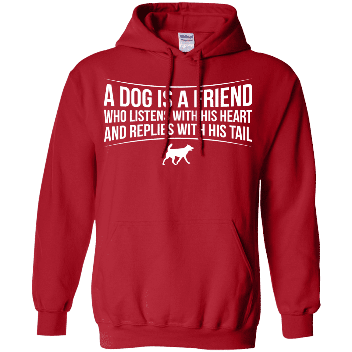 A Dog Is A Friend - Hoodie.