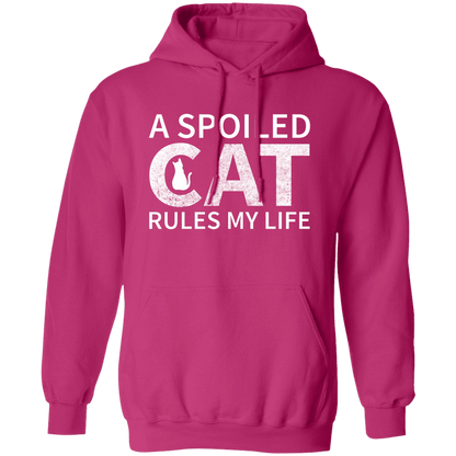 A Spoiled Cat Rules My Life - Hoodie.