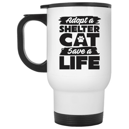 Adopt A Shelter Cat - Mugs.