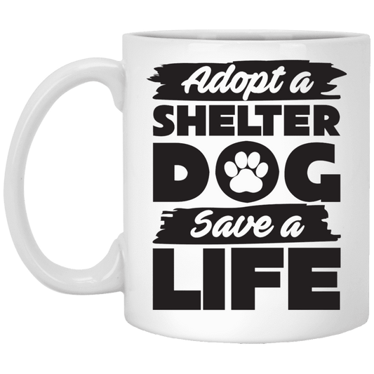 Adopt A Shelter Dog - Mugs.