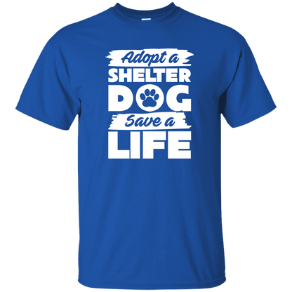 Adopt A Shelter Dog - T Shirt.