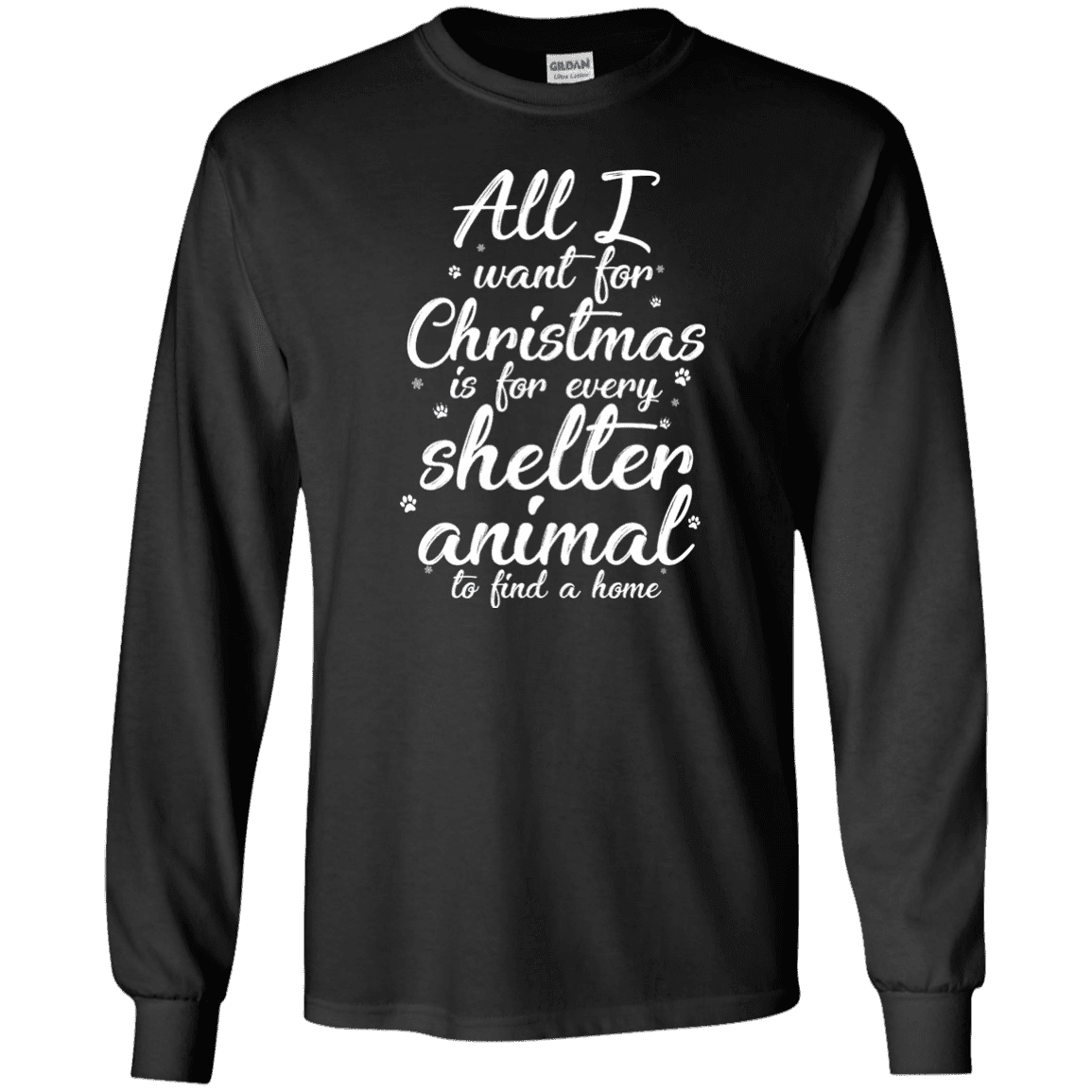 All I Want For Christmas - Long Sleeve T Shirt.