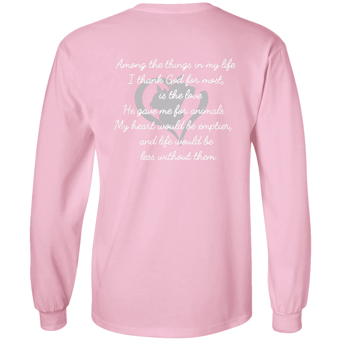 Among The Things In Life God - Long Sleeve T Shirt.