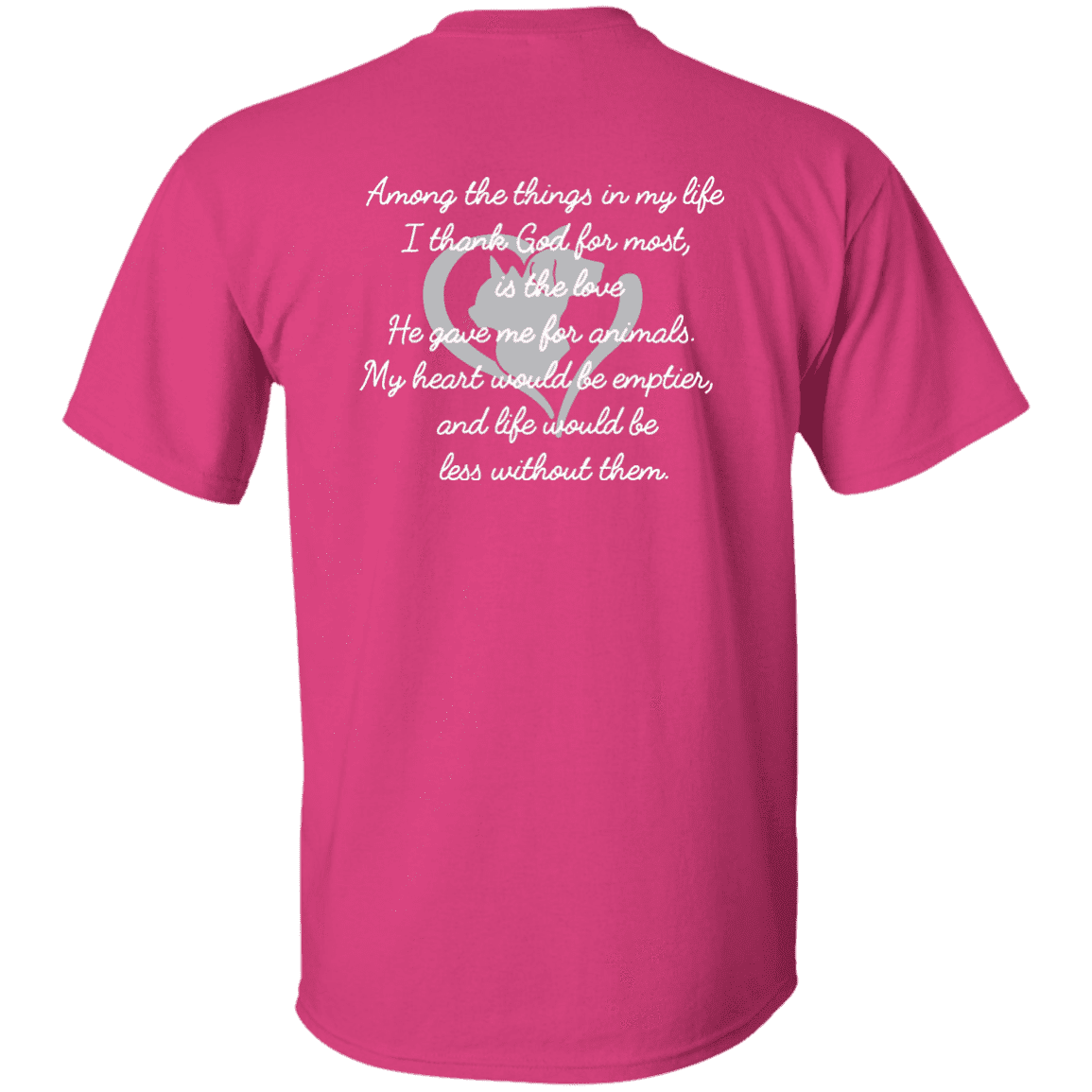 Among The Things In Life God - T Shirt – Rescuers Club