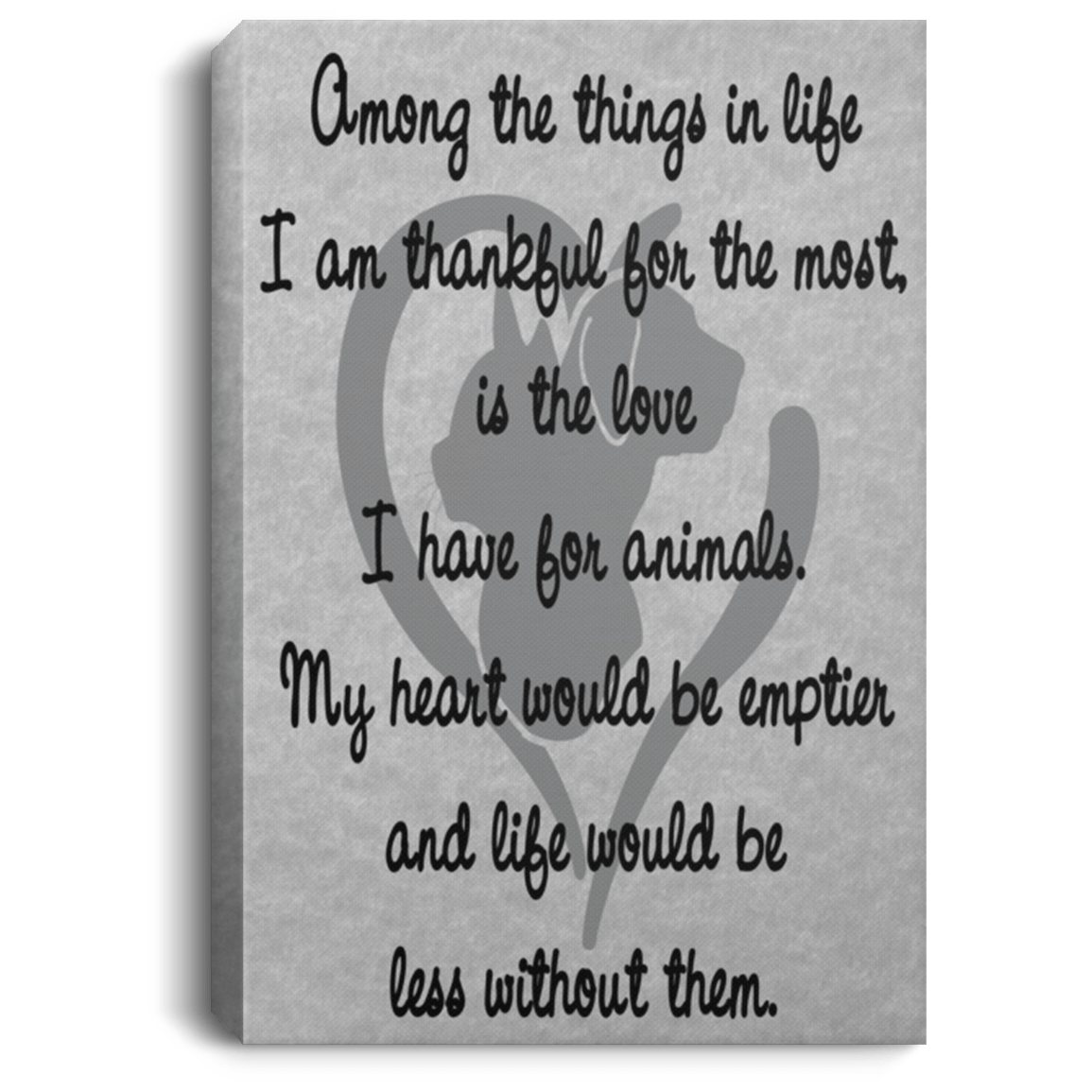 Among The Things In Life - Wall Canvas.