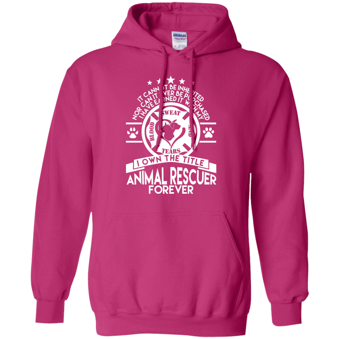 Animal Rescuer Forever - Hoodie.