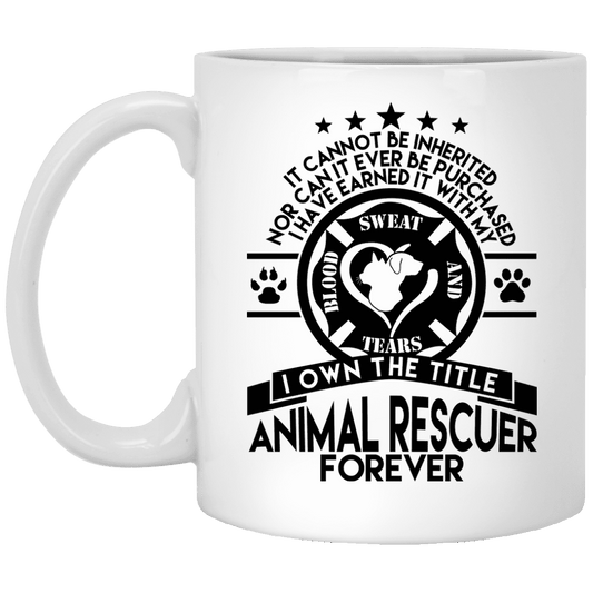 Animal Rescuer Forever - Mugs.