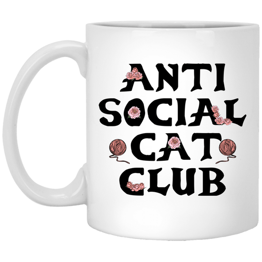 Anti Social Cat Club - Mugs.