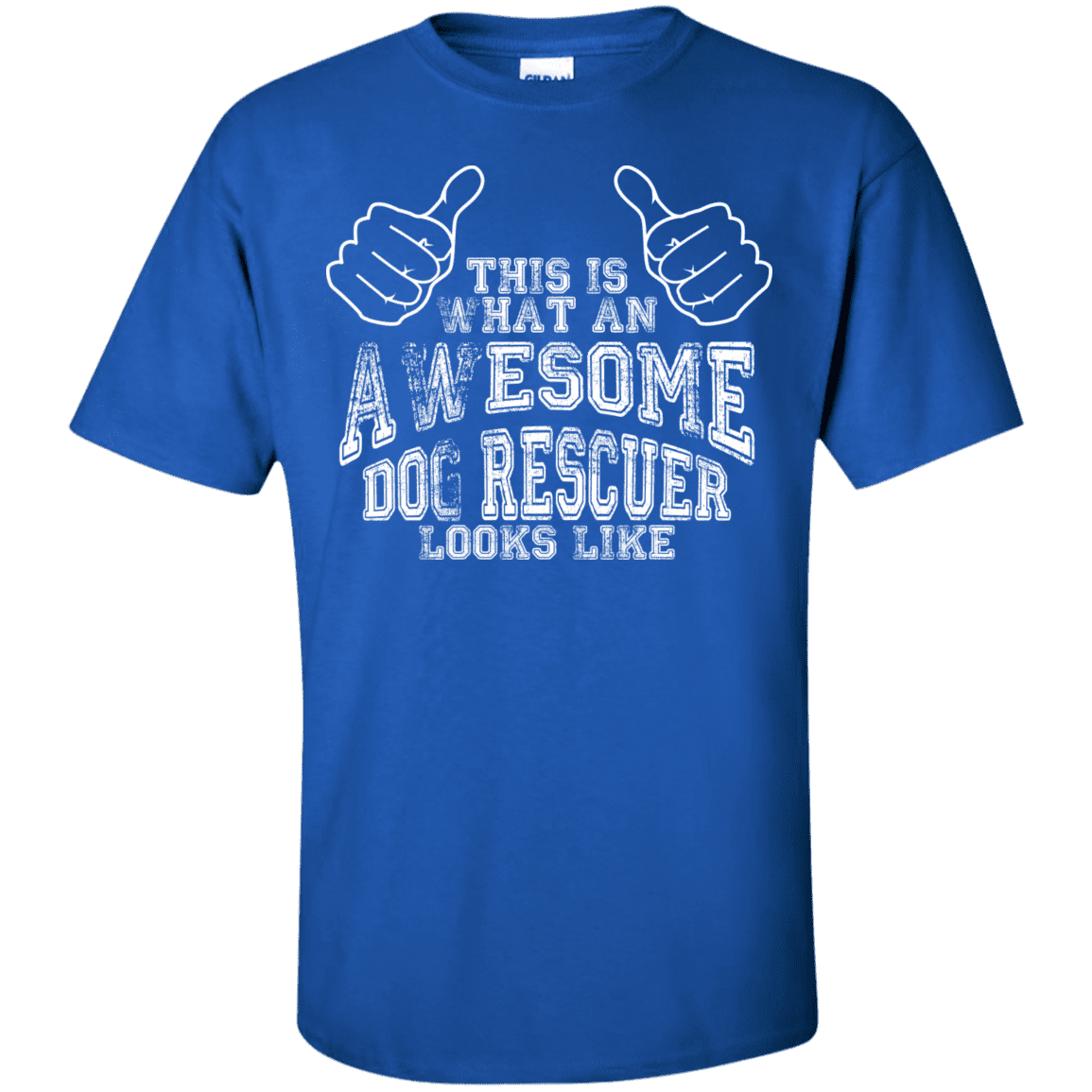 Awesome Dog Rescuer - T Shirt.