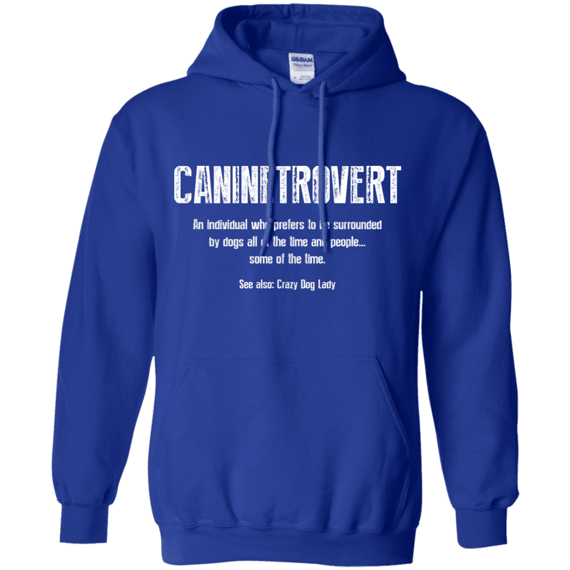 Caninetrovert - Hoodie.