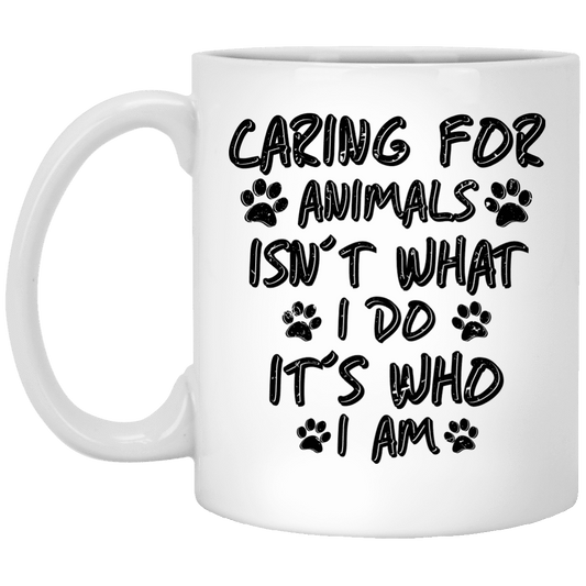 Caring For Animals - Mugs.