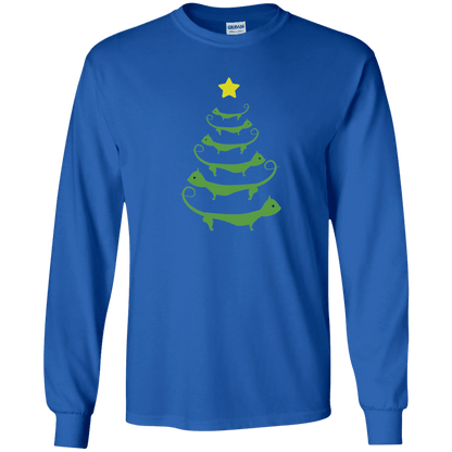 Cat Christmas Tree - Long Sleeve T Shirt.