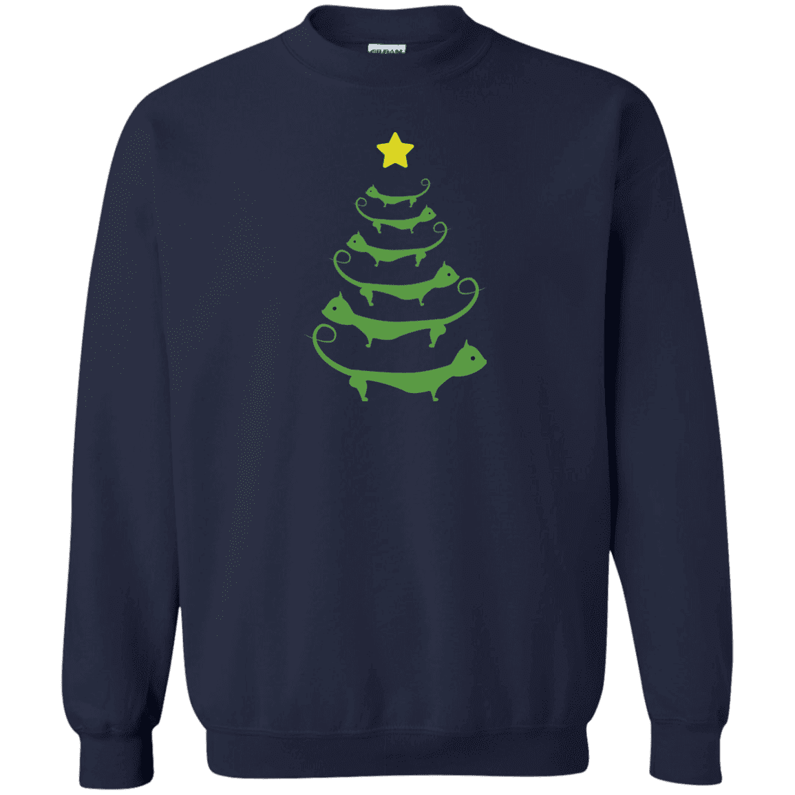 Cat Christmas Tree - Sweatshirt.