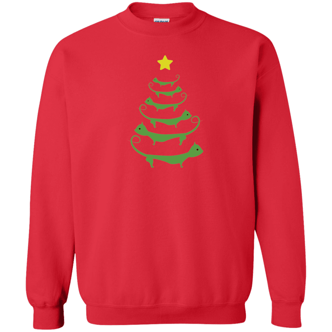 Cat Christmas Tree - Sweatshirt.