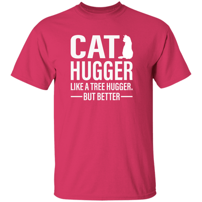 Cat Hugger - T Shirt.