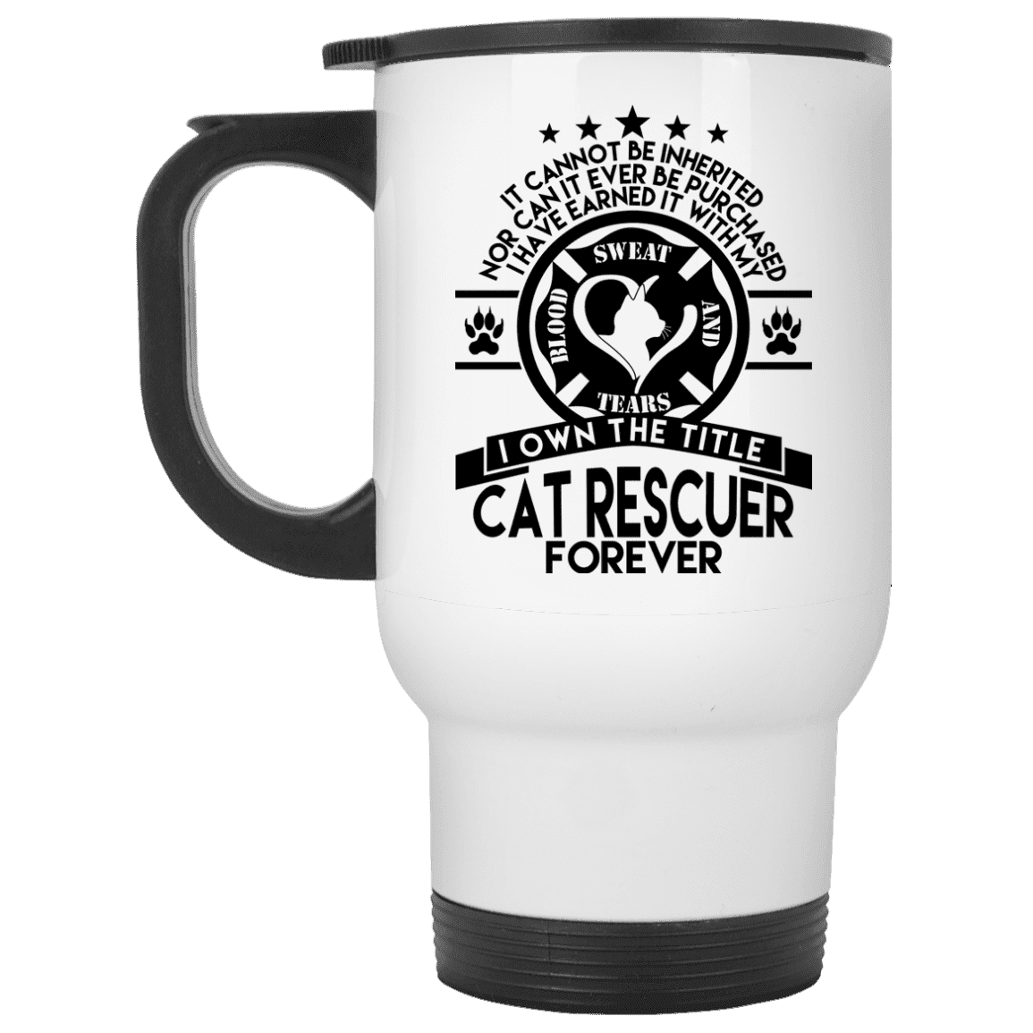 Cat Rescuer Forever - Mugs.