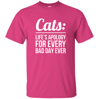Cats Life's Apology - T Shirt.