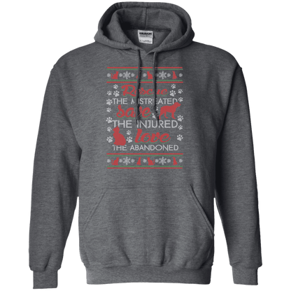 Christmas Rescue Save Love  - Hoodie.