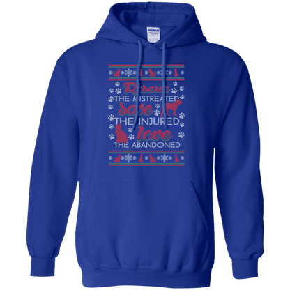 Christmas Rescue Save Love  - Hoodie.