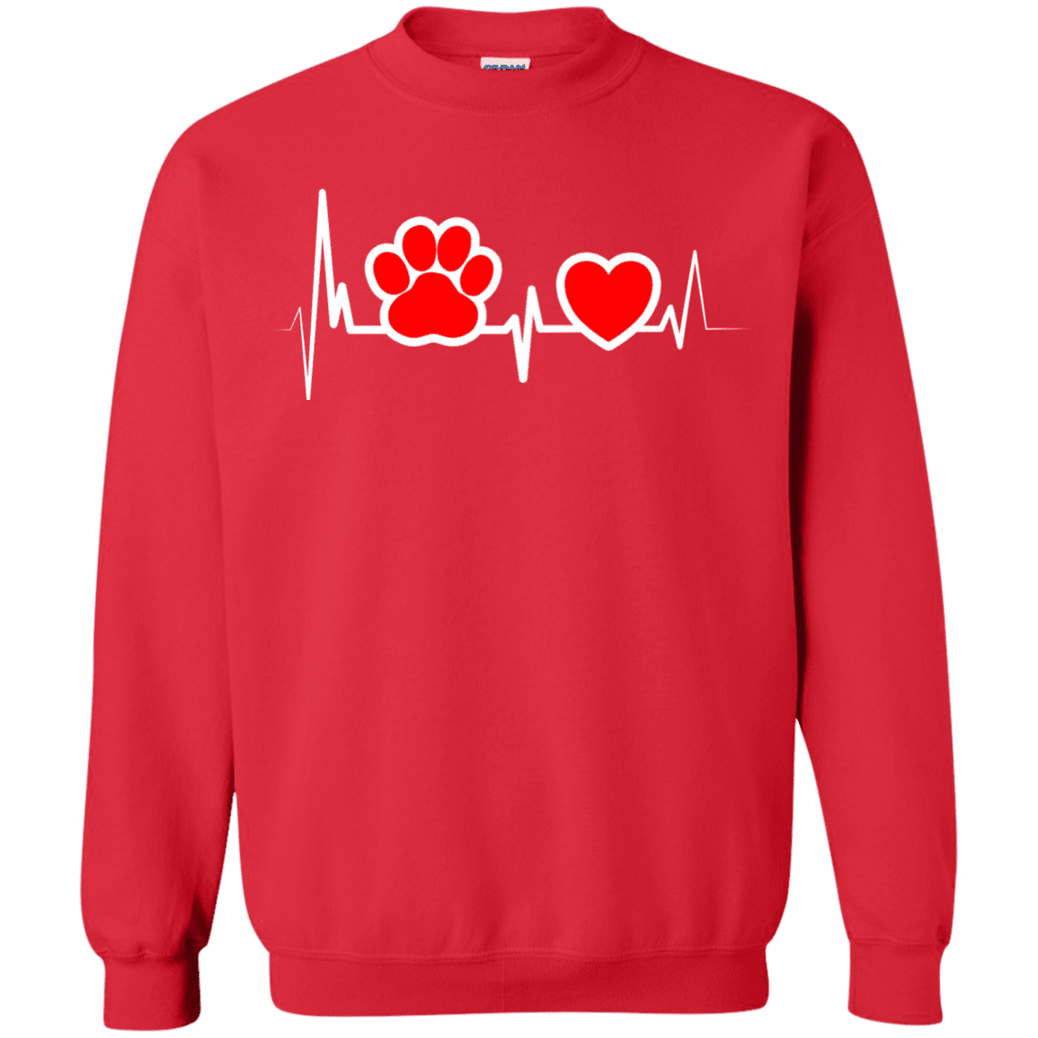 Dog Heartbeat - Sweatshirt.
