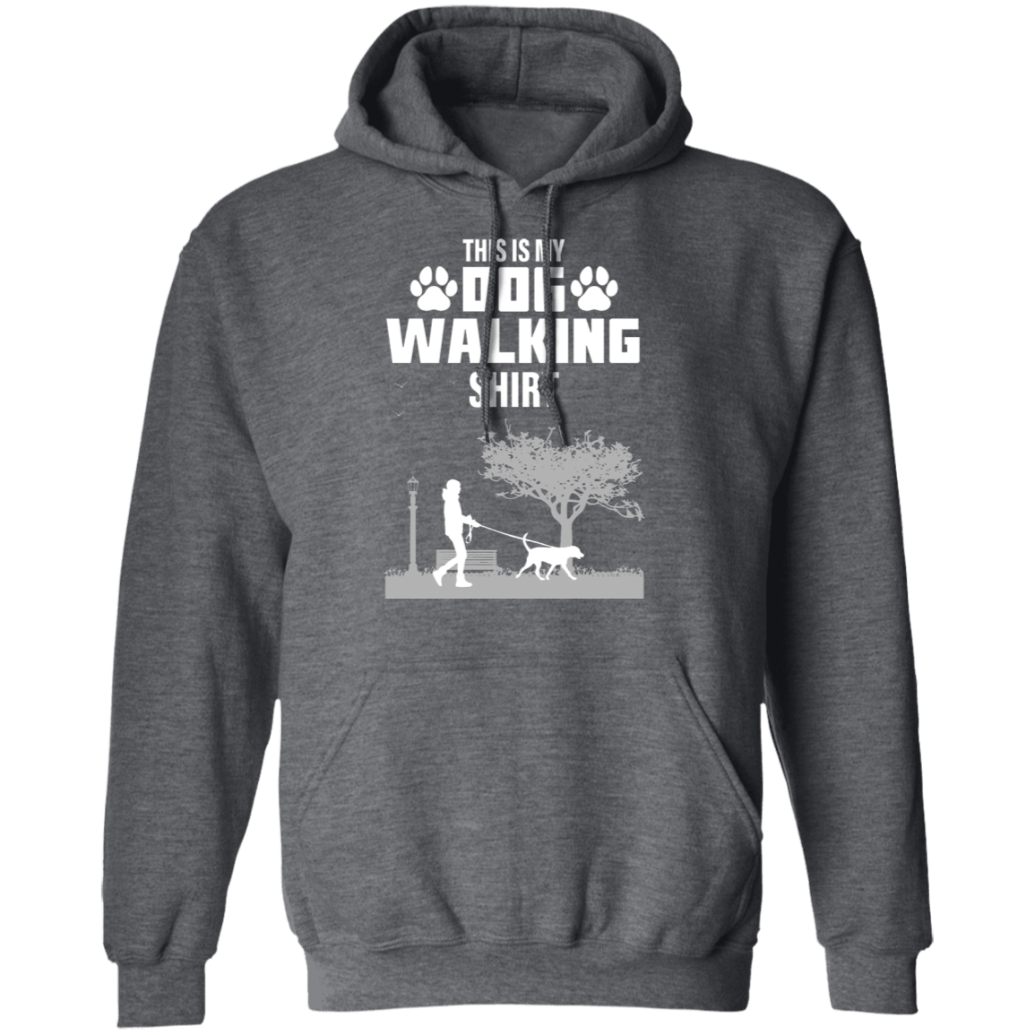 Dog Walking Shirt - Hoodie.