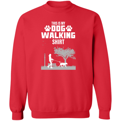 Dog Walking Shirt - Sweatshirt.