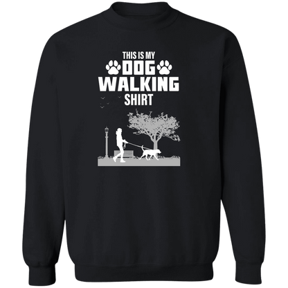 Dog Walking Shirt - Sweatshirt.