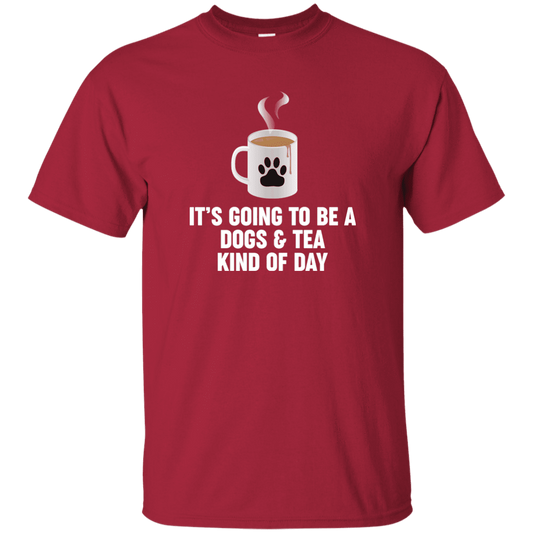Dogs And Tea - T Shirt.