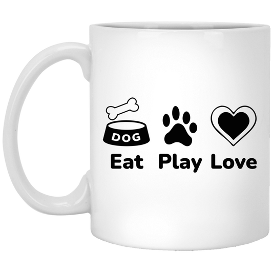 Eat Play Love - Mugs.