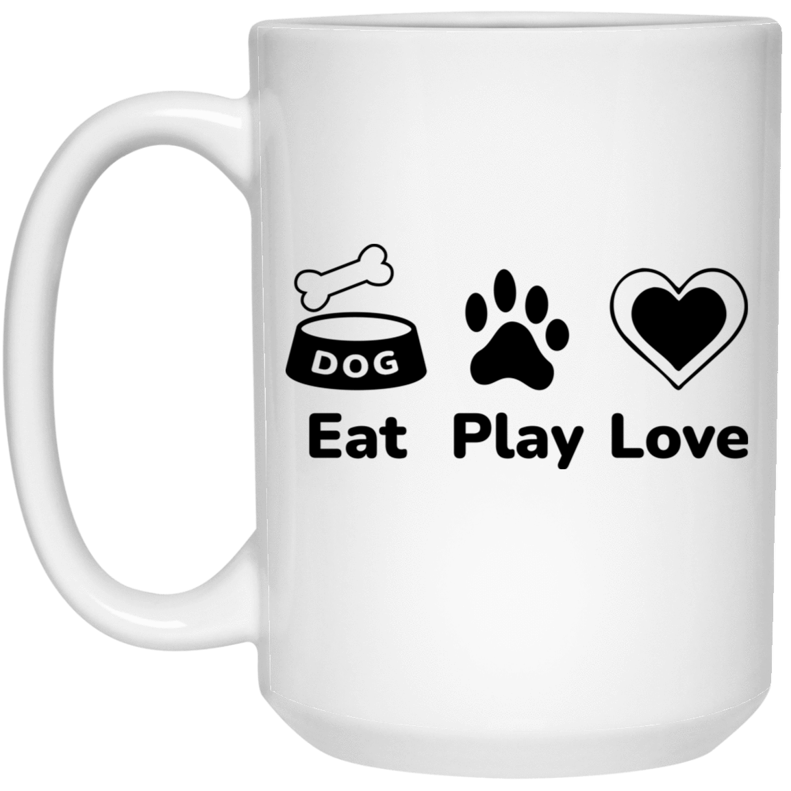 Eat Play Love - Mugs.