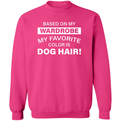 Favorite Color Dog Hair - Sweatshirt.