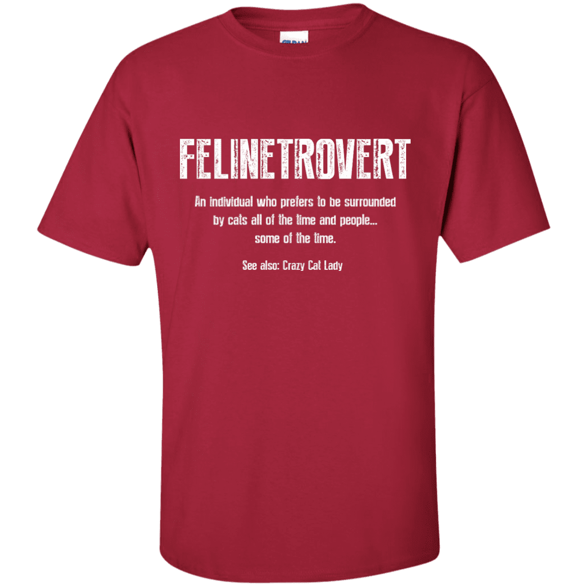 Felinetrovert - T Shirt.